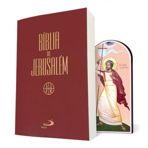 Bíblia Cristal + Ícone O Esposo Eucarístico