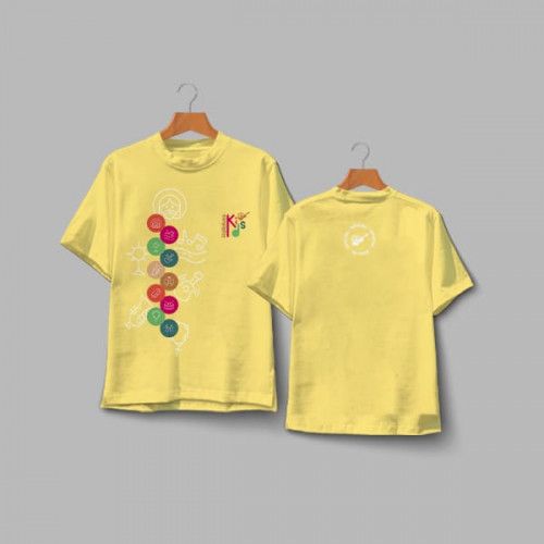 Camisa Halleluya kids - Amarelo