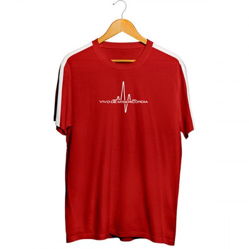 Camisa Suely Façanha - Vivo de Misericódia (Unissex - Vermelha)