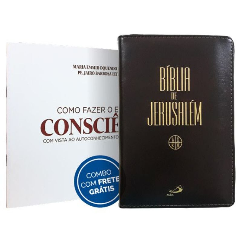 Como fazer o exame de consciência + Bíblia de Jerusalém - Média Zíper