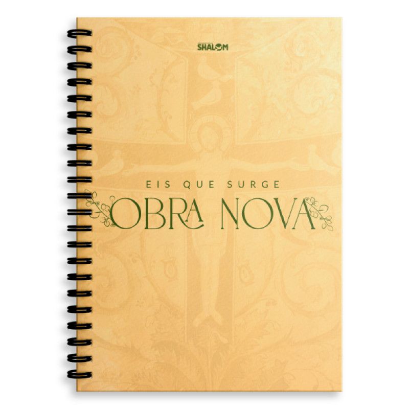 Caderno de Oração - Obra Nova