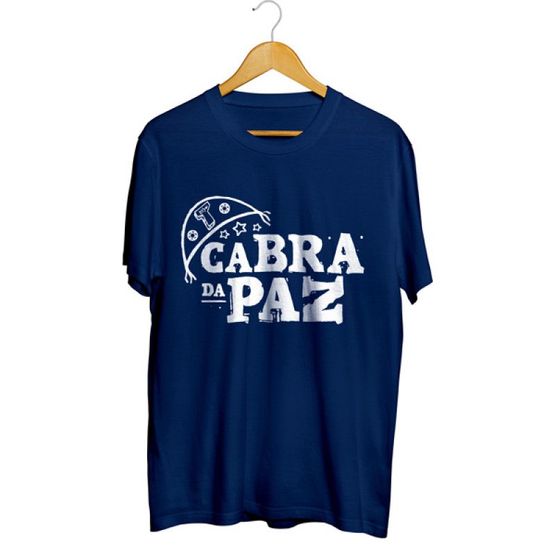 Kit de camisa pai e filho(a) Azul Marinho - Cabra da Paz