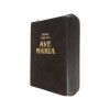 Bíblia Ave Maria Zíper Bolso Marrom