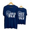 Kit de camisa pai e filho(a) Azul Marinho - Cabra da Paz