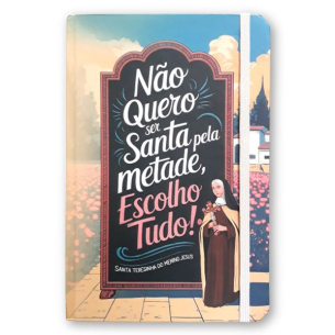 Caderneta Não Quero Ser Santa Pela Metade