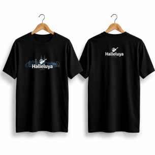 Pré venda | Camisa Halleluya Fortaleza – Preta