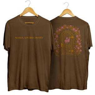 Camisa Unissex Porta do C&eacute;u - Marrom