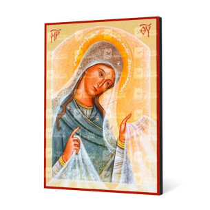 &Iacute;cone Maria Toda Pequena - Releitura