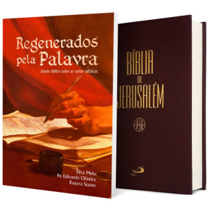 Regenerados + Bíblia Jerusalém Capa Dura