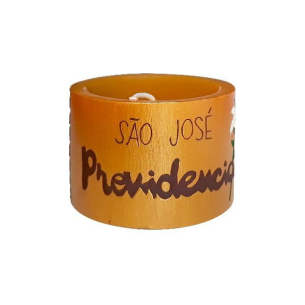 Vela São José Providenciai Marrom 5cm