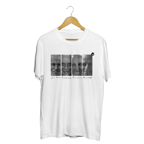 Camisa Unissex Papas - Branca