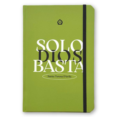 Caderneta Santa Tereza - Solo Dios Basta