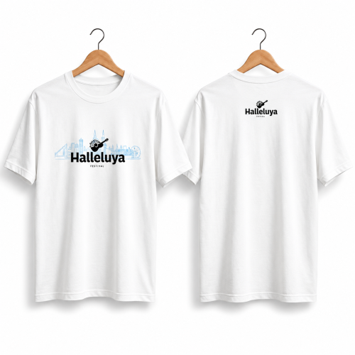 Pré venda | Camisa Halleluya Fortaleza – Branca