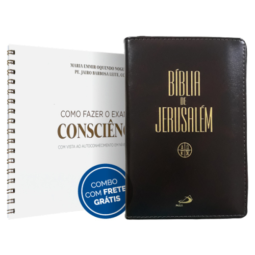 Como fazer o exame de consciência + Bíblia de Jerusalém - Média Zíper