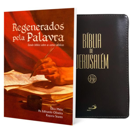 Regenerados + Bíblia Jerusalém Zíper