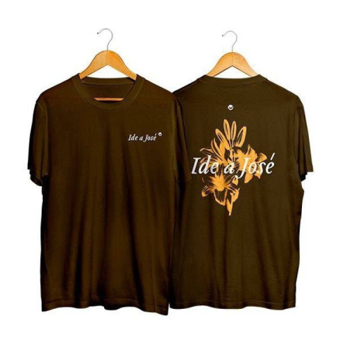 Camisa Unissex Ide a José - Marrom