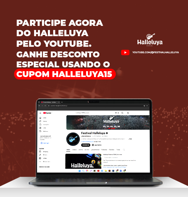 ao vivo halleluya